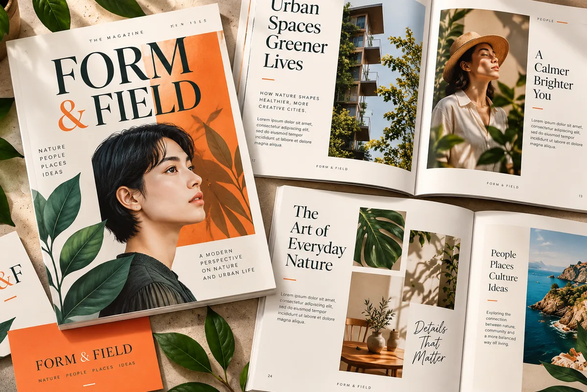 Form & Field - Editorial Design