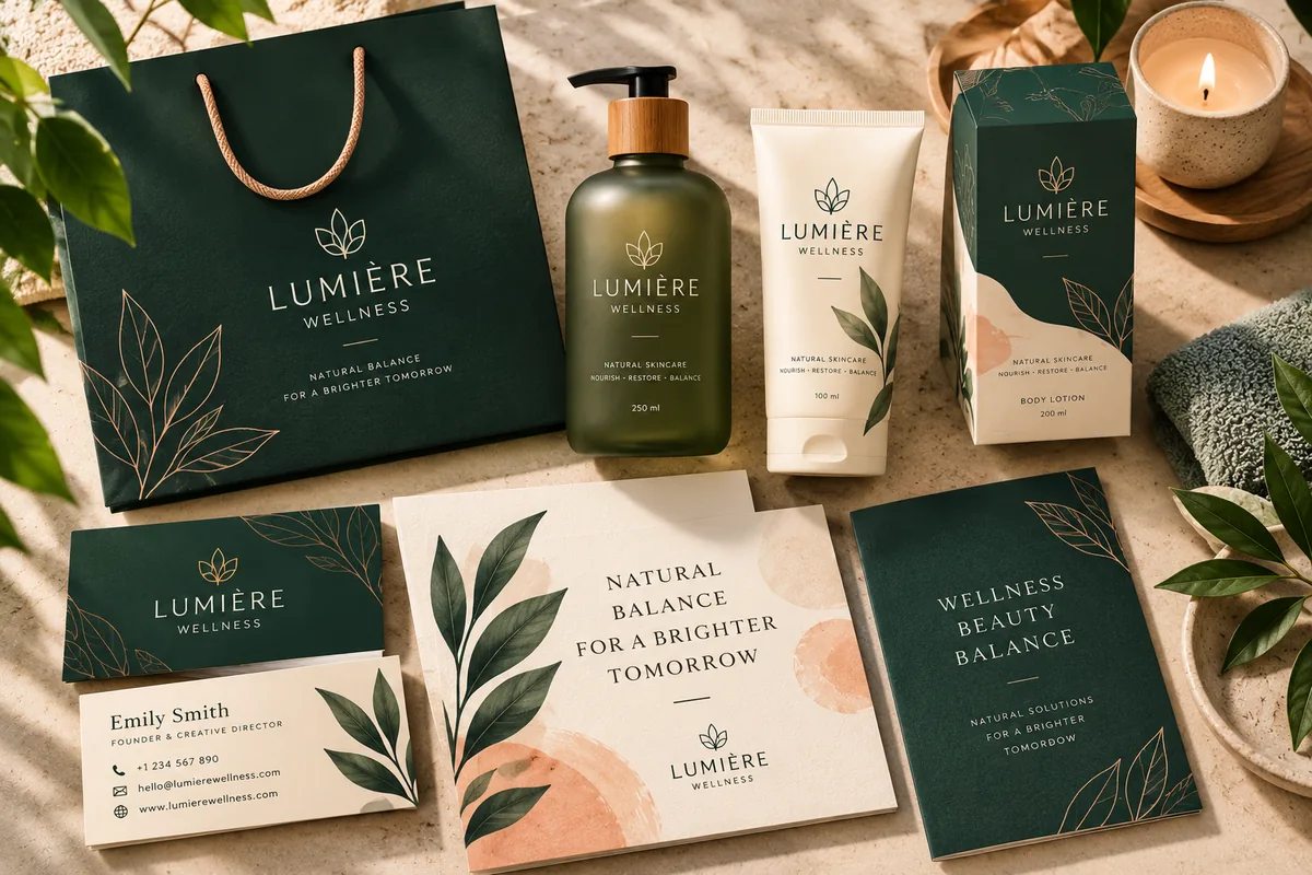 Lumière Wellness design exploration 2