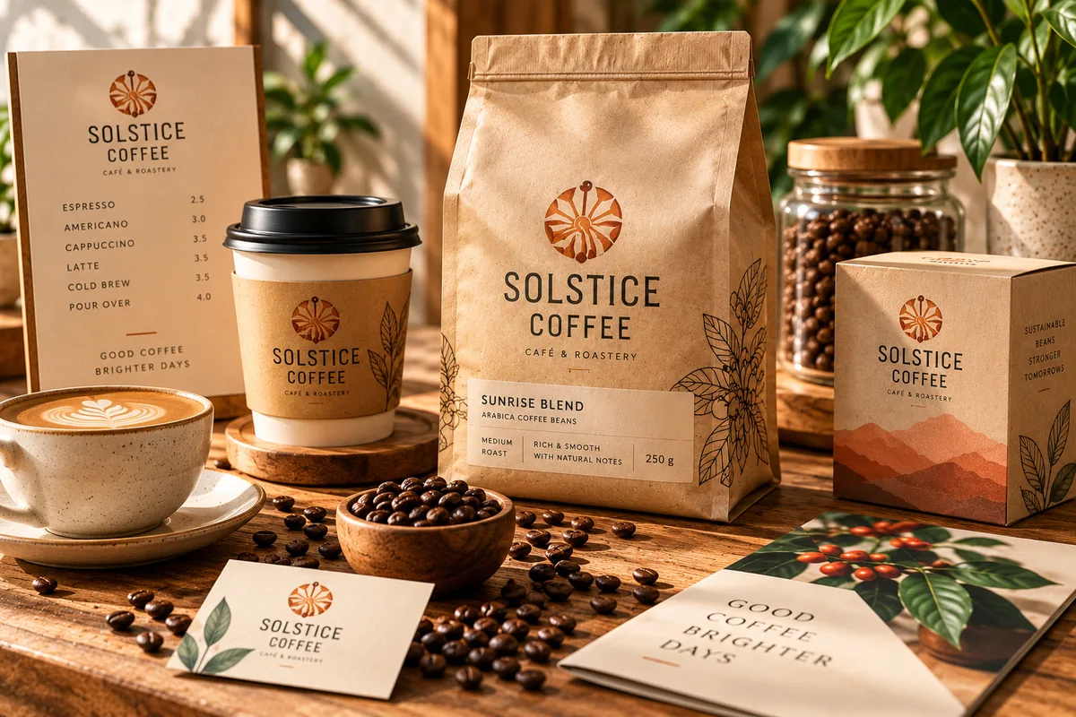 Solstice storefront signage