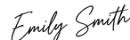 Emily Smith Signature